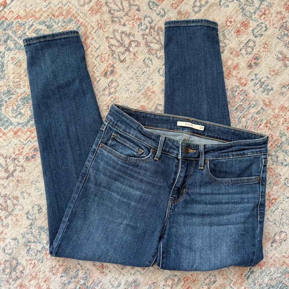 Levi's 711 Skinny Denim Jeans — Size 27 - Picture 2 of 6